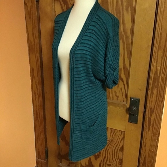 Silence & noise green cardi - Picture 7 of 9